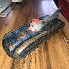 CHAR LUNAIRE "FRANCE JOUET"OU"HOLDAUTO" 33 CM POUR RESTAURATION