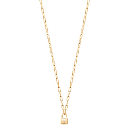 Collier pendentif cadenas