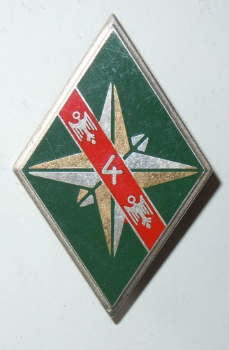 Insigne division blindee - 4°,