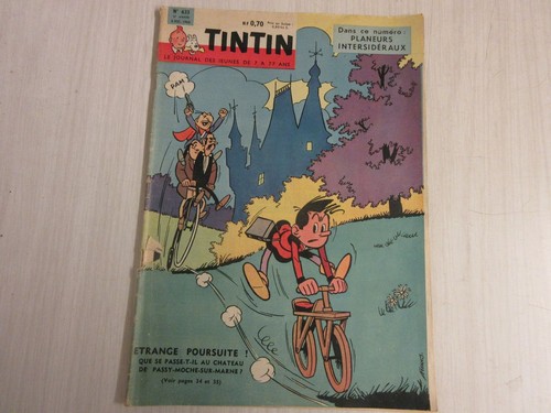 Tintin 633 1960 chateau - tintin, 08.12.1960