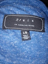 21 Men An American Brand blue