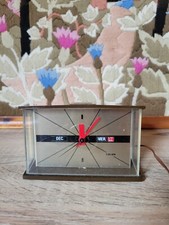 ANCIEN ET PETIT RÉVEIL ÉLECTRIQUE CALENDRIER CALOR VINTAGE