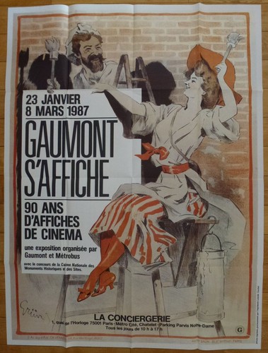 Gaumont affiche exposition - gaumont,