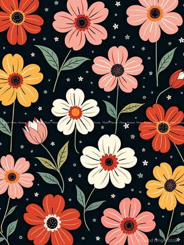 Photo fleurs artistiques - fleurs,