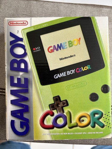 Nintendo game boy color vert - game,