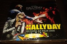 NEUF JOHNNY HALLYDAY COFFRET LUXE DOUBLE DVD OLYMPIA 2000+PARC DES PRINCES 2003