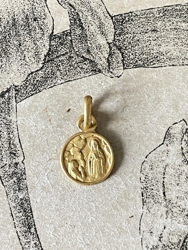 Ancien pendentif médaille en - ancien,