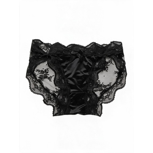Culotte dentelle satin coton - culotte,