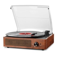Platine Vinyle Bluetooth Portable à 3 Vitesses 33 1/3 45 78 TR/Min Vintage To...