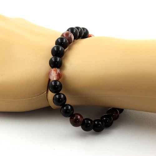 Bracelet perles agate - agate, +