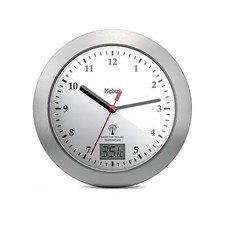 Horloge de Salle de Bain Radio-pilotée Affichage numérique de la température ...