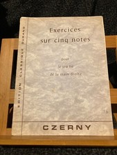 C. Czerny Exercices sur cinq
