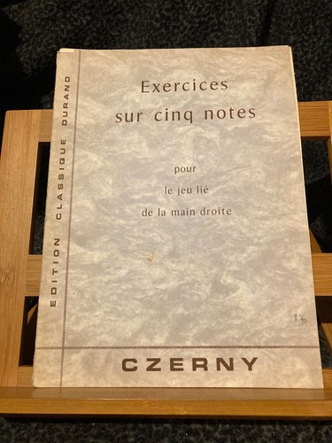 Czerny exercices sur cinq - czerny,