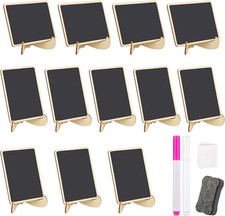 12pcs Mini Tableau Noir avec