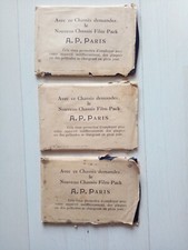 3 plaques châssis pour