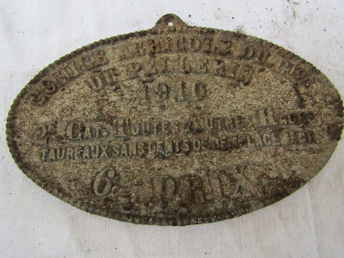 Plaque concours agricole - plaque,