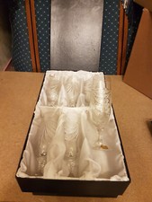 6 Flûtes à champagne Cristal