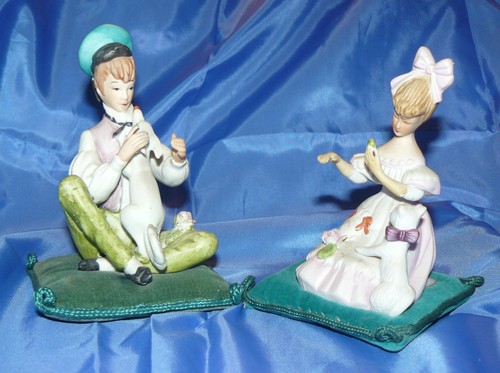 Lenwile ardalt figurines pair - lenwile,