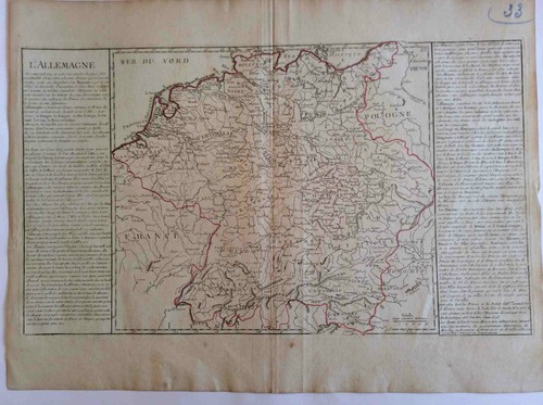 Carte allemagne - carte, l