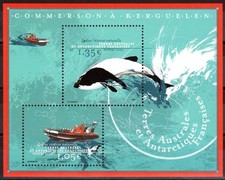 Timbres TAAF n°929 et 930 Bloc Zodiac Commerson à Kerguelen