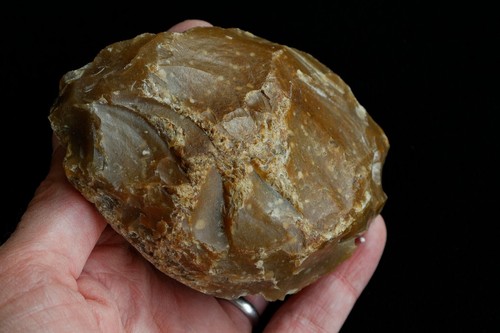 Acheulean hand axe flint - acheulean,