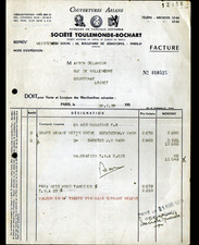 PARIS (III°) DRAPERIE & COUVERTURES / ARIANE "Sté TOULEMONDE-BOCHART" en 1959