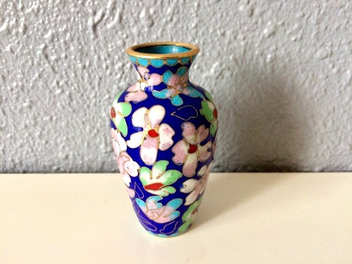 Petit vase cloisonné - vase, en