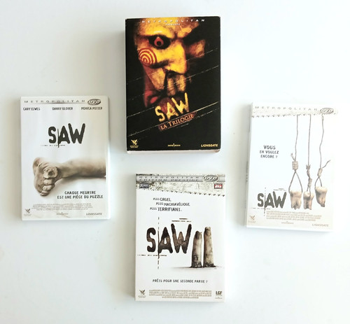 Coffret dvd saw 1 - coffret,