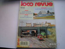 **b Loco revue n°550 La 141 R 420 de Lemaco en HO Eclairage constant des trains