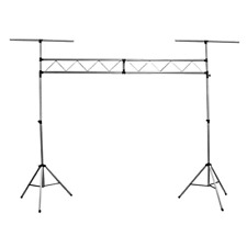 PORTIQUE ECLAIRAGE AVEC 2 PIEDS EQUIPES DE BARRE " T " POIDS DE CHARGE MAX 80 KG
