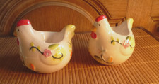 2 coquetiers poules en