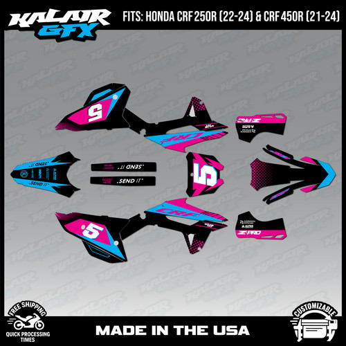 Graphics kit for - graphics, honda