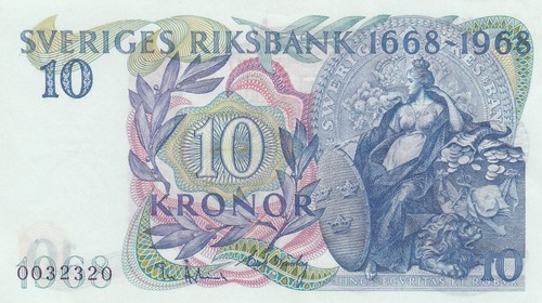 Suède kronor svea - svea,