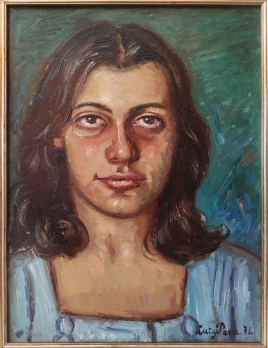 Portrait une jeune - d'une,