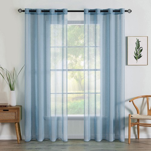 Rideaux voilage transparent - rideaux,