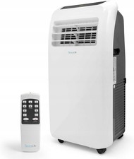 Climatiseur mobile SereneLife 9000 BTU 4 en 1, Blanc