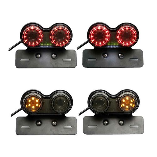 Moto éclairage plaque led feu - plaque,