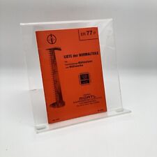 Mörtl / Barre de Faucheuse/Tondeuses/Il 77 P / Liste Pièces Détachées / 1976