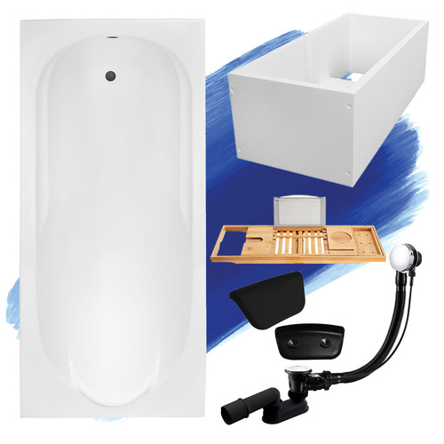 Baignoire rectangulaire bona - baignoire,