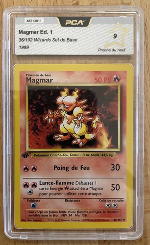Carte pokémon unco - unco, magmar