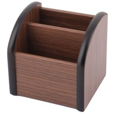 Bureau stockage en bois 2 Compartiments porte-plume Promouvoir Organizer