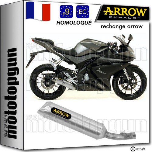 Arrow pot echappement approuve - pot,