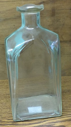 Antique glass bottle - antique,