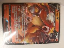 Carte pokemon Française Neuve Entei v 022/172 - Star Etincelantes