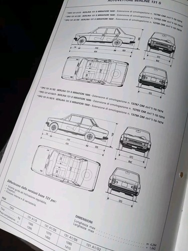 Fiat 131 mirafiori - fiat,