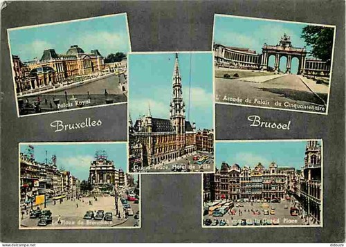 Carte postale belgique - postale,