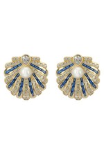 Boucles D'Oreilles Art Déco