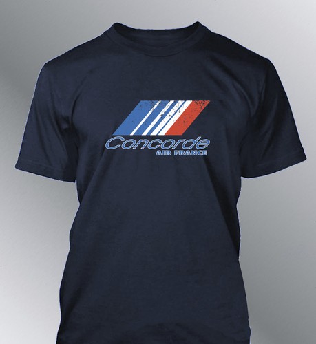 Tee shirt concorde air - shirt,