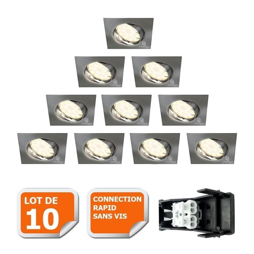 Lot spot encastrable - 10,