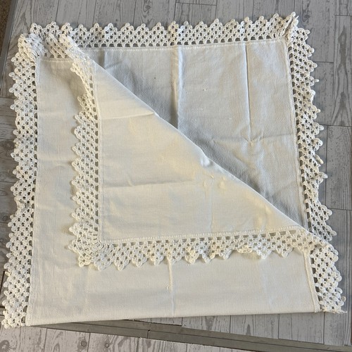 Vintage hand crochet lace - vintage,